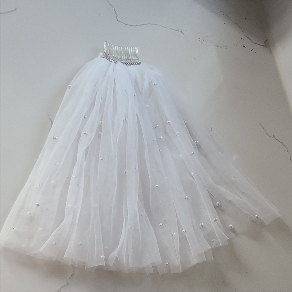 Bhldn | Pearl Short Veil